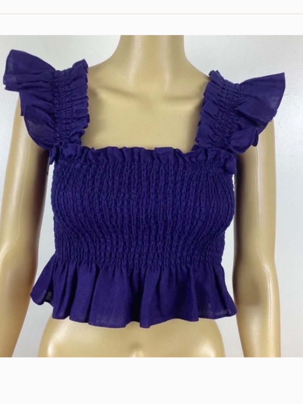 Hill House  Paz Top Navy Linen Sz XS